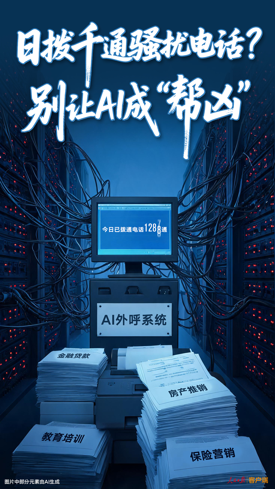 日拨千通骚扰电话?别让AI成“帮凶”(图1)